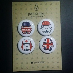 Phoenix James - Stormtrooper Pin Badges