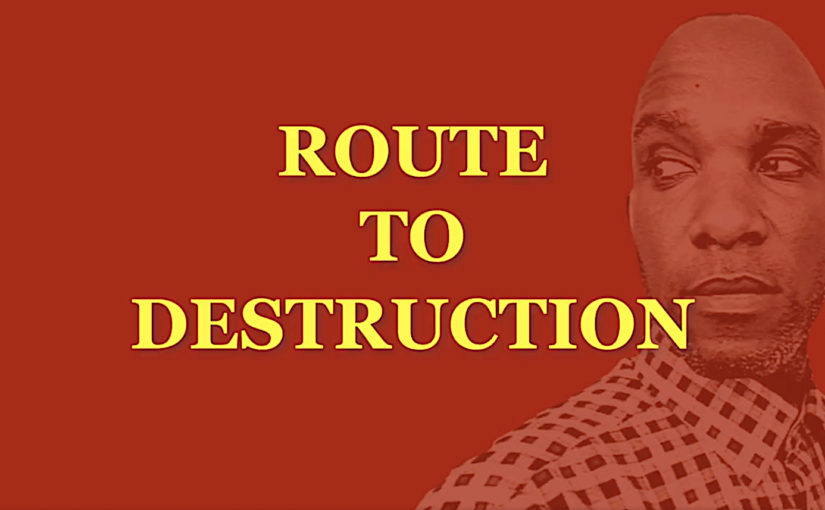 ROUTE TO DESTRUCTION – BOOK TRAILER