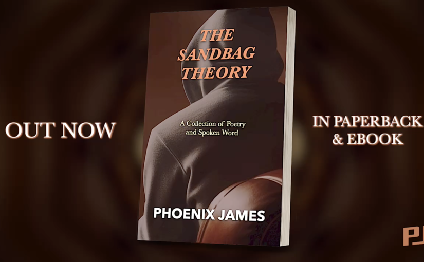 THE SANDBAG THEORY - SPOKEN WORD POETRY BOOK BY AUTHOR POET PHOENIX JAMES