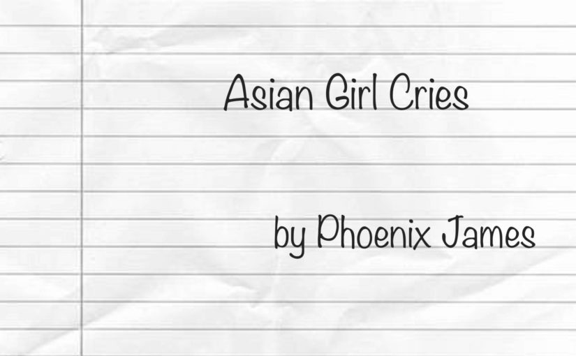 Asian Girl Cries