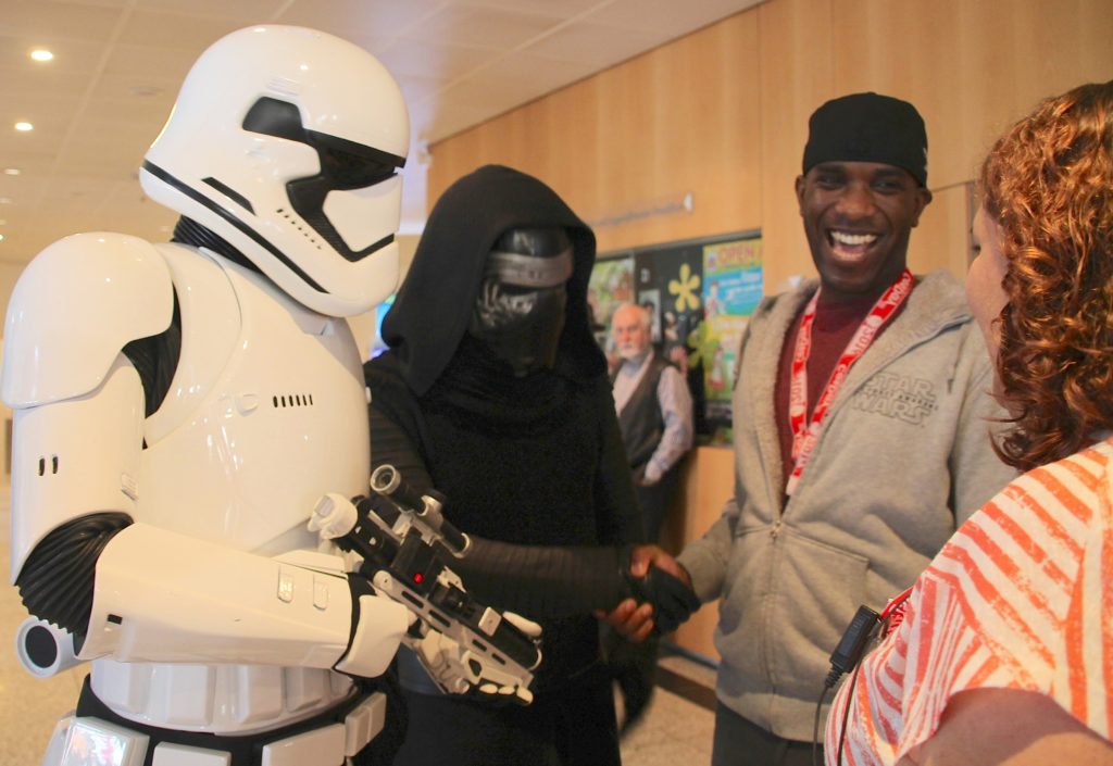 Phoenix James - Star Wars - First Order Stormtrooper Actor and Guest of Honor at CosDay Convention in Frankfurt Germany in conjunction with ProjectX1 and the 501st German Garrison