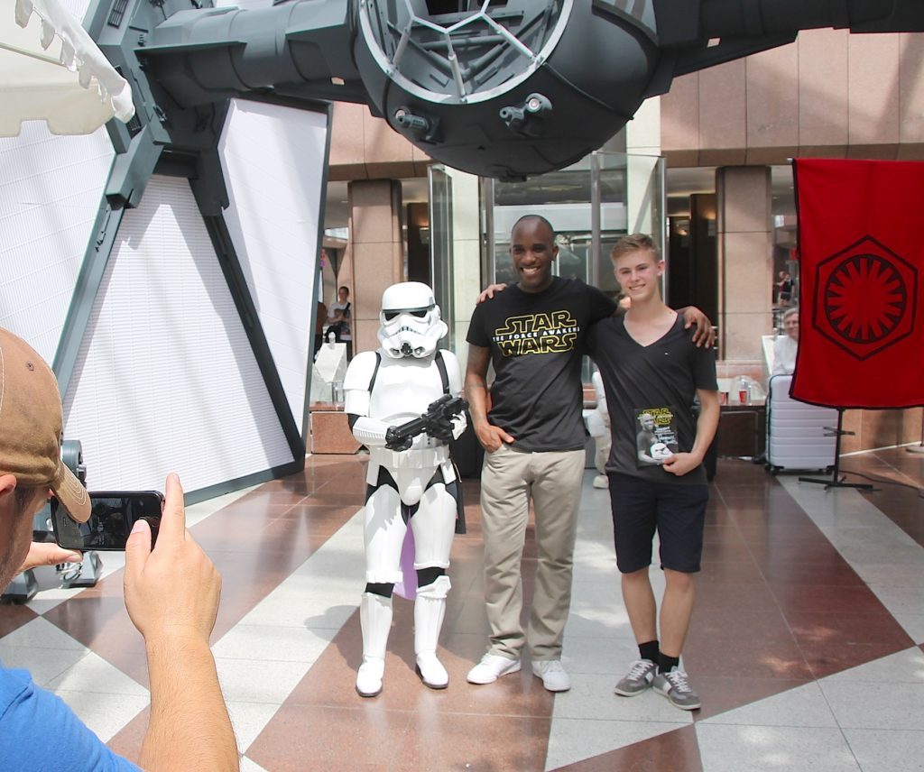 Phoenix James - Star Wars - First Order Stormtrooper Actor and Guest of Honor at CosDay Convention in Frankfurt Germany in conjunction with ProjectX1 and the 501st German Garrison 15