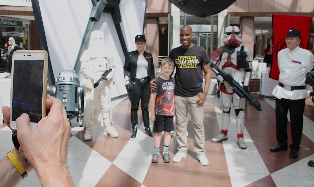 Phoenix James - Star Wars - First Order Stormtrooper Actor and Guest of Honor at CosDay Convention in Frankfurt Germany in conjunction with ProjectX1 and the 501st German Garrison 20