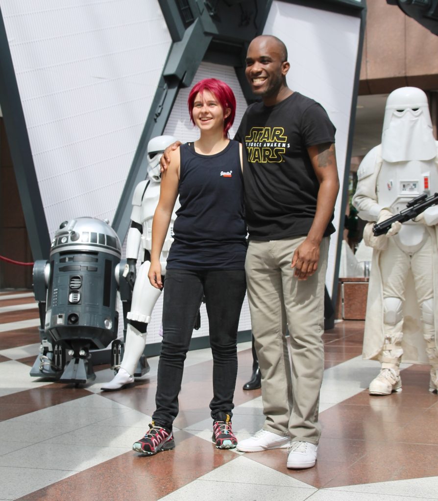 Phoenix James - Star Wars - First Order Stormtrooper Actor and Guest of Honor at CosDay Convention in Frankfurt Germany in conjunction with ProjectX1 and the 501st German Garrison 23