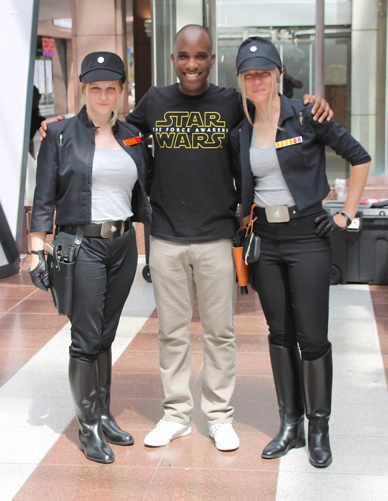 Phoenix James - Star Wars - First Order Stormtrooper Actor and Guest of Honor at CosDay Convention in Frankfurt Germany in conjunction with ProjectX1 and the 501st German Garrison 28