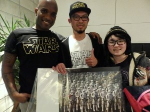 Phoenix James - Star Wars - First Order Stormtrooper Actor – Autograph Signing and Photo Session Tour - Tokyo, Japan 3