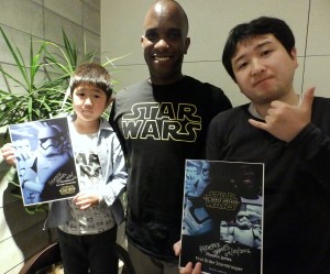 Phoenix James - Star Wars - First Order Stormtrooper Actor – Autograph Signing and Photo Session Tour - Tokyo, Japan 6 Episode 7 8 9 VII VIII IX