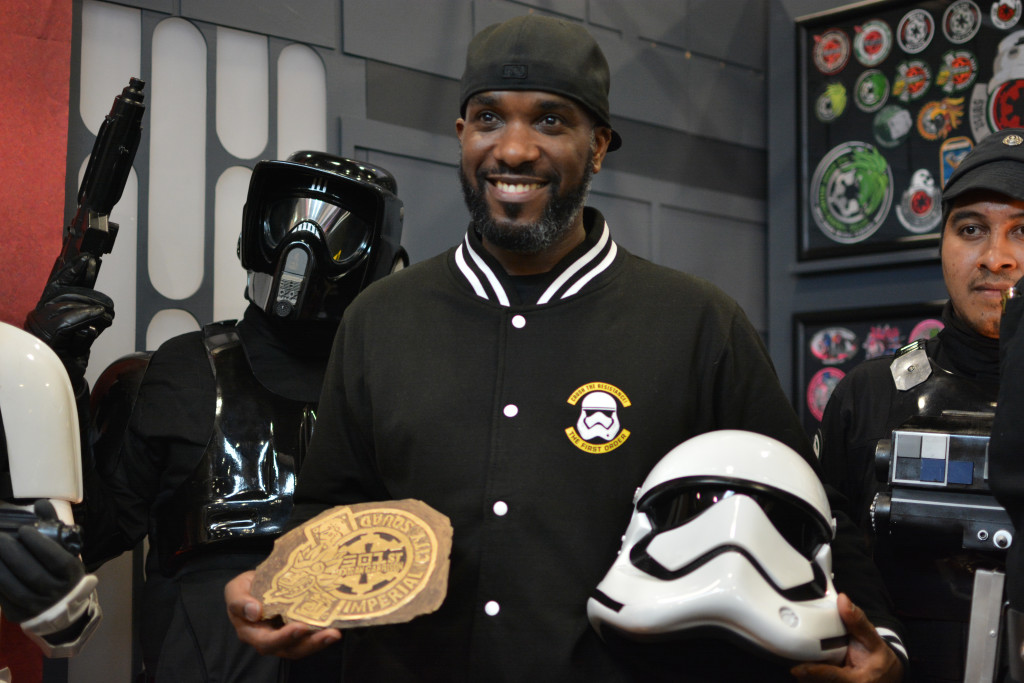 Phoenix James - Star Wars First Order Stromtrooper Actor at La Mole Comic Con in Mexico - Photo by Marianne Perez Mooren 31