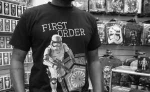 Phoenix James - Star Wars The Force Awakens First Order Stormtrooper Actor Autograph Signing at Pulp's Toys in Paris, France 10