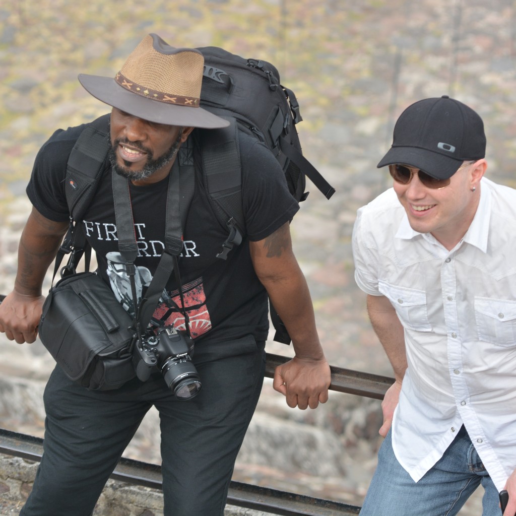 Phoenix James visits the Teotihuacan Pyramids and The National Museum of Anthropology in Mexico-2