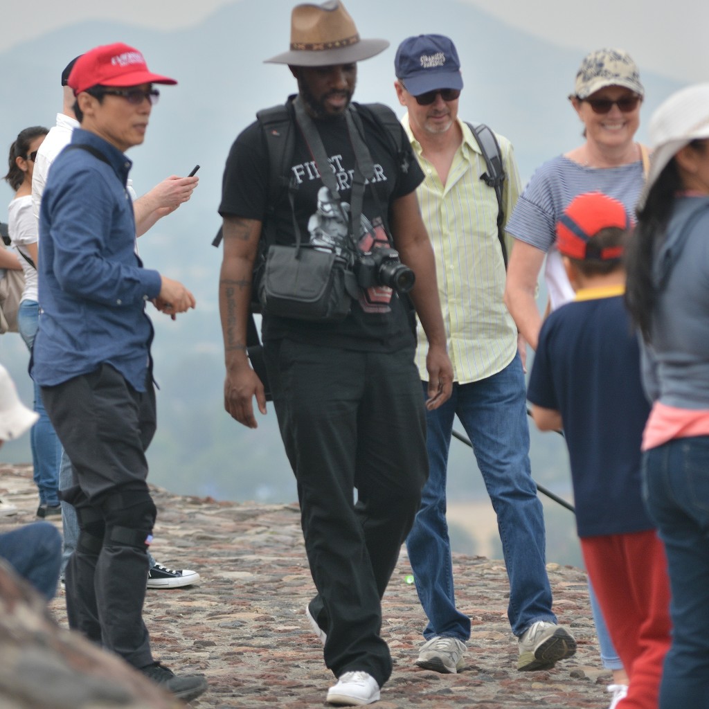 Phoenix James visits the Teotihuacan Pyramids and The National Museum of Anthropology in Mexico-3
