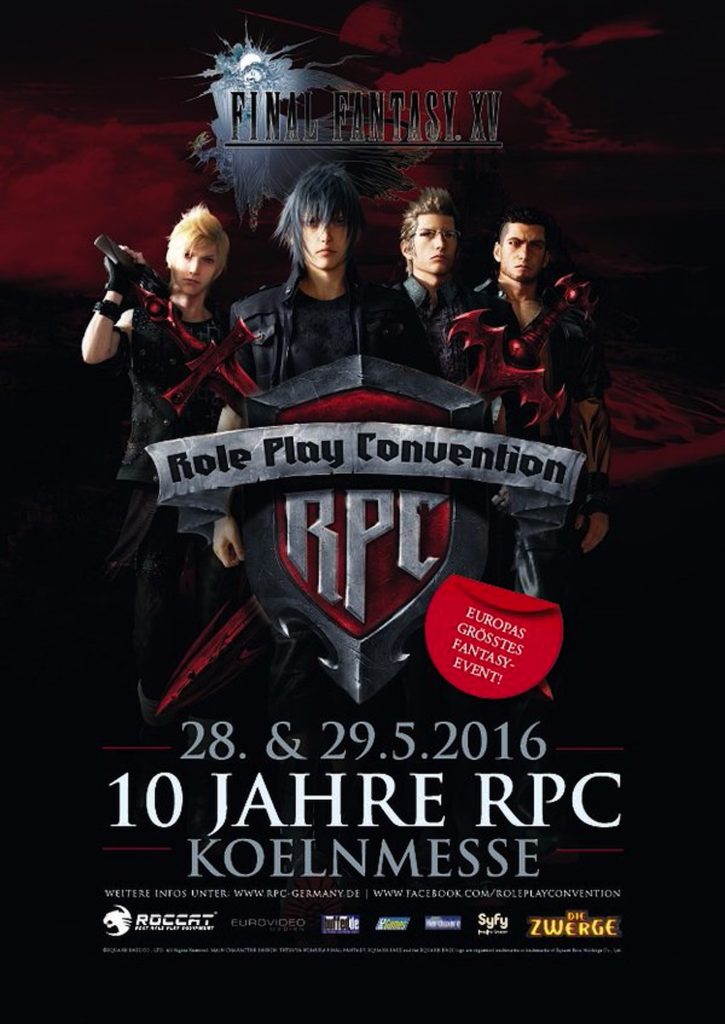 Phoenix James will appear at RPC Role Play Convention 10th Year Anniversary Event in Cologne Koln Germany at Koelnmesse GmbH