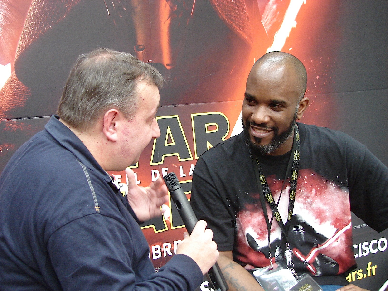 Stormtrooper Actor Phoenix James at ASFA Star Wars Convention in Amélie les Bains in South of France - Photo by Virginie Maurille 3