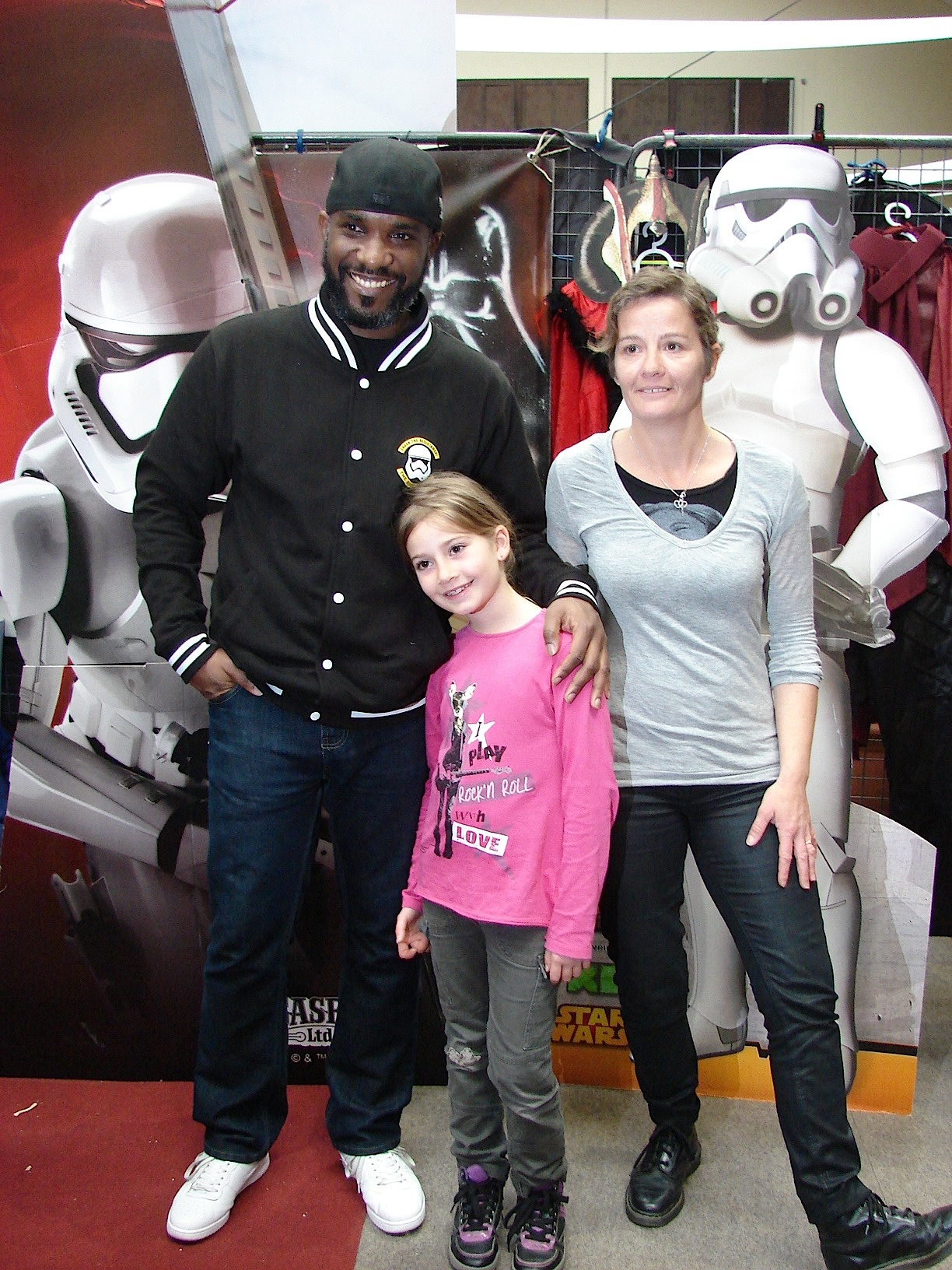 Stormtrooper Actor Phoenix James at ASFA Star Wars Convention in Amélie les Bains in South of France - Photo by Virginie Maurille 36