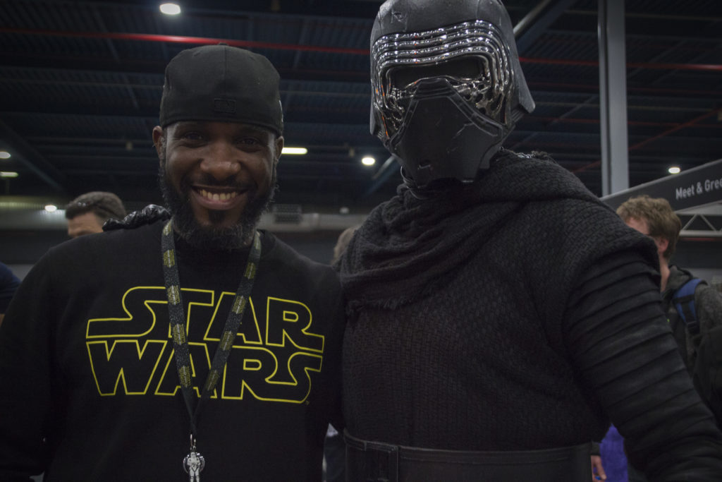 Stormtrooper Actor Phoenix James at Star Wars autograph signing event at Jaarbeurs in Utrecht - The Netherlands - Photo by Rosalee Avalon 30
