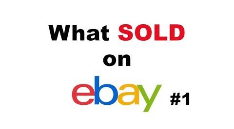 What SOLD on eBay