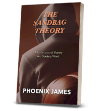 THE-SANDBAG-THEORY-SPOKEN-WORD-POETRY-BOOK-BY-POET-AND-AUTHOR-PHOENIX-JAMES